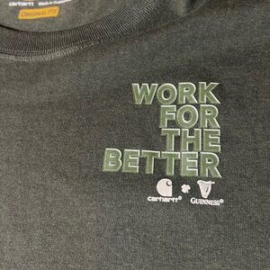 Carhartt TShirt with the Guinness logo Large Tall size